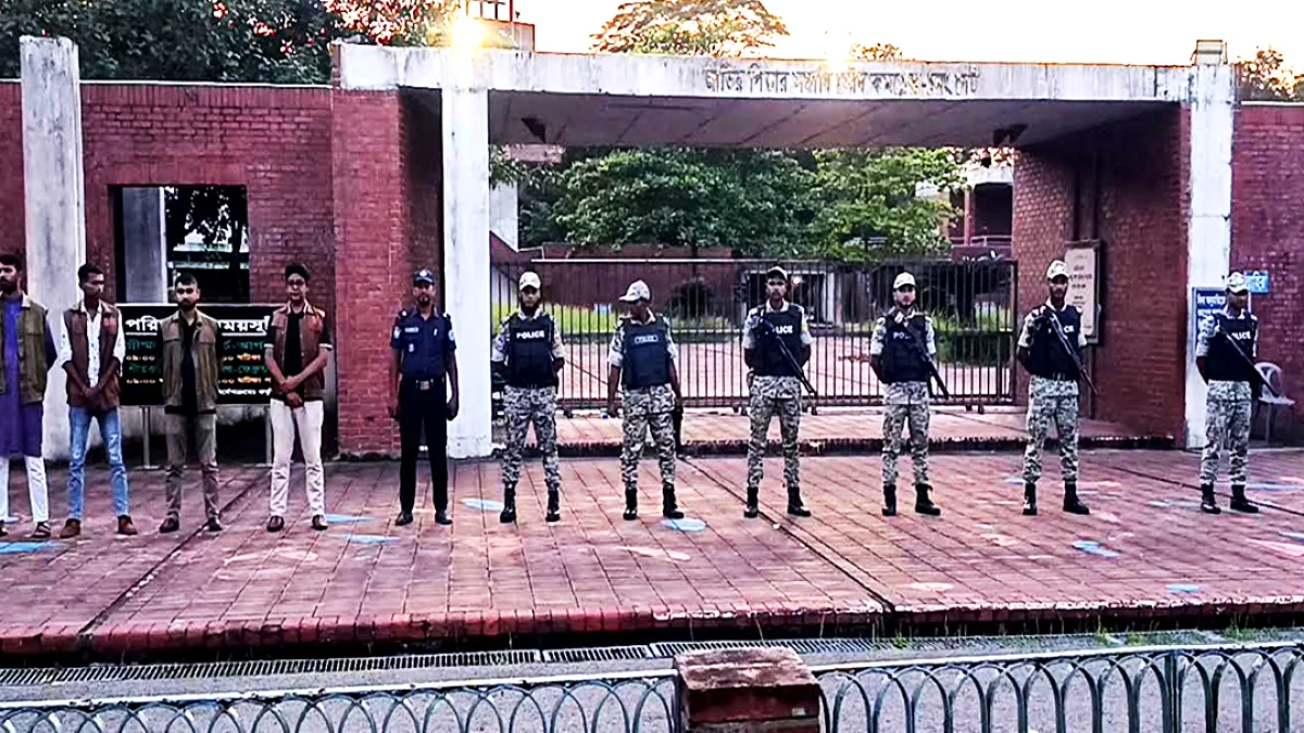 ১৫ আগস্ট উপলক্ষে গোপালগঞ্জে নিরাপত্তা জোরদার, মাঠে যৌথবাহিনী