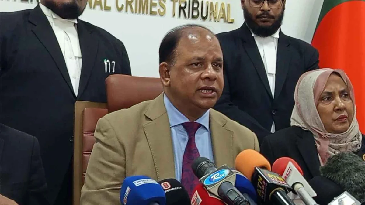 হাসিনার বক্তব্য নিয়ে চিফ প্রসিকিউটর বললেন- ‘সব ঝুট হ্যায়’