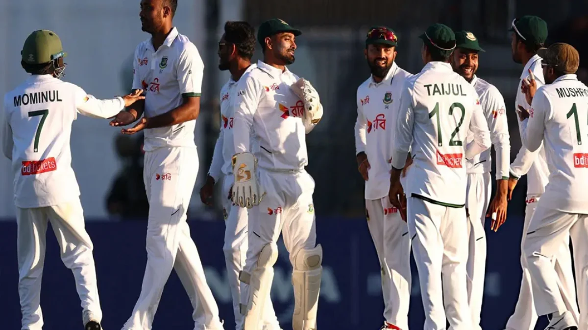 শরিফুলের ৬ উইকেটে আশা বাঁচিয়ে দিন শেষ করল বাংলাদেশ