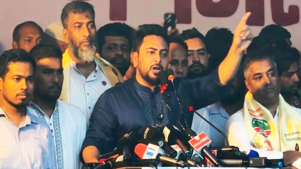 সরকার কথা রাখেনি, জনগনের সাথে প্রতারণা করেছে : নাহিদ ইসলাম