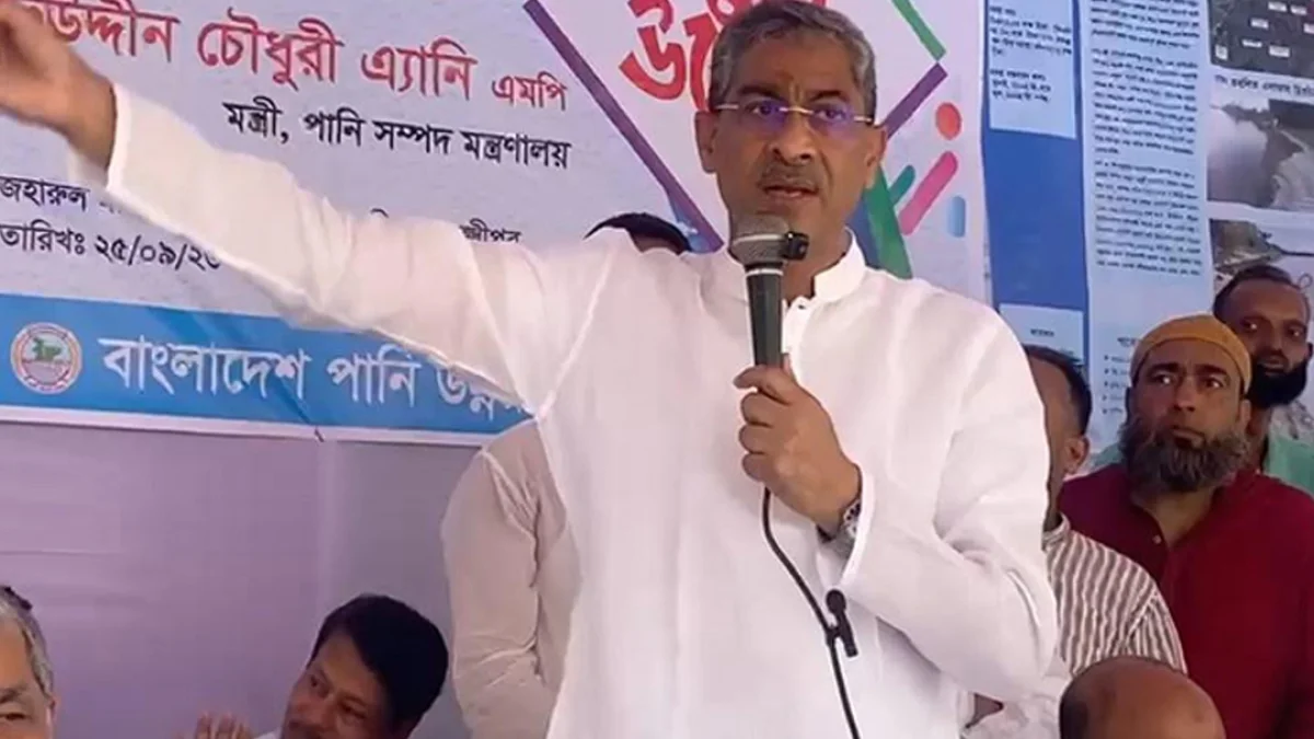 গণতন্ত্র ধ্বংসের নতুন চক্রান্তে লিপ্ত অপশক্তিকে রাজপথেই মোকাবিলা করবো: পানিসম্পদমন্ত্রী