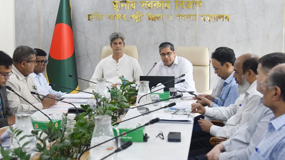 জনগুরুত্বপূর্ণ প্রকল্প অগ্রাধিকার ভিত্তিতে দ্রুত বাস্তবায়নের নির্দেশ স্থানীয় সরকার প্রতিমন্ত্রীর