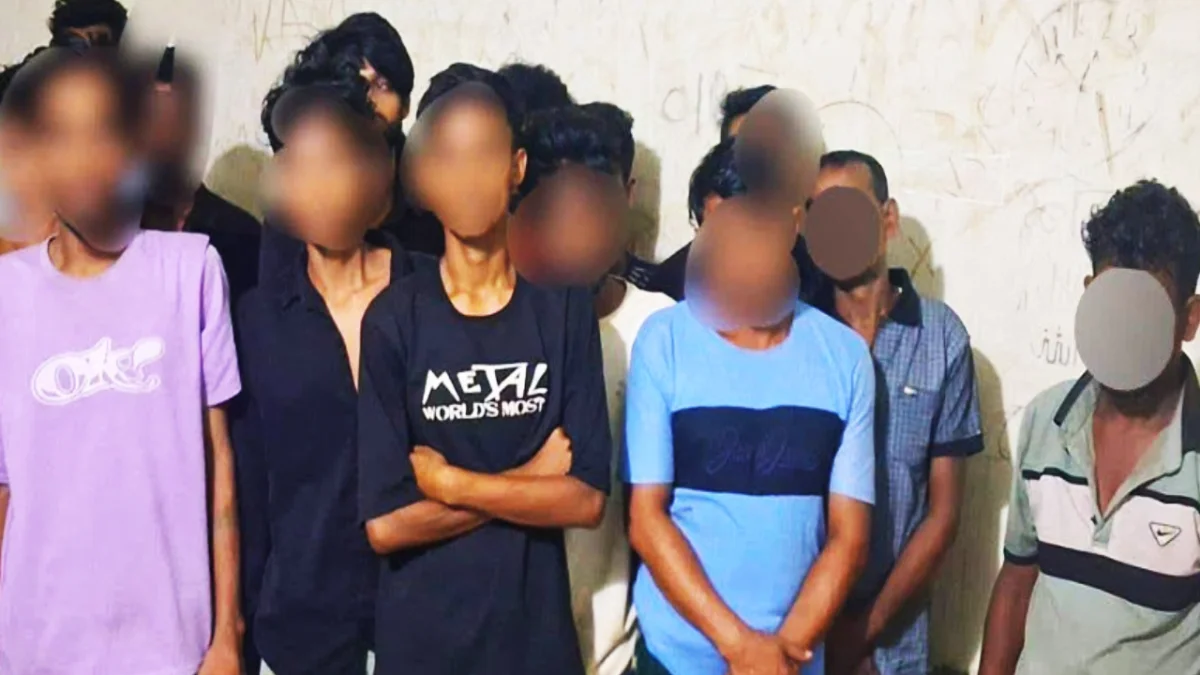 কুমিল্লায় কিশোর গ্যাংবিরোধী অভিযান, আটক ৬২৪