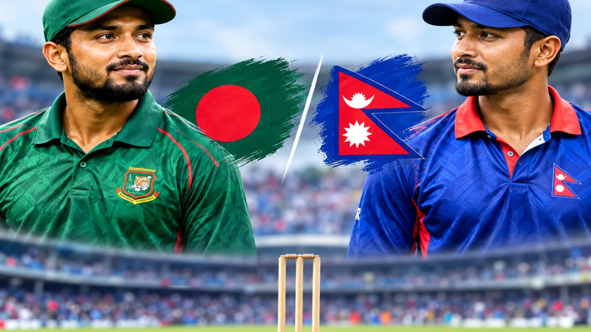 নেপালের বিপক্ষে সিরিজের চূড়ান্ত সূচি প্রকাশ