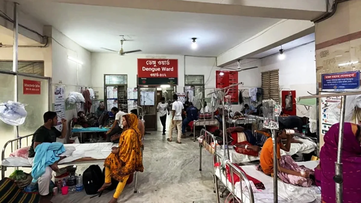 ডেঙ্গুতে এক দিনে ৫ জনের মৃত্যু, হাসপাতালে ভর্তি ২২১৮