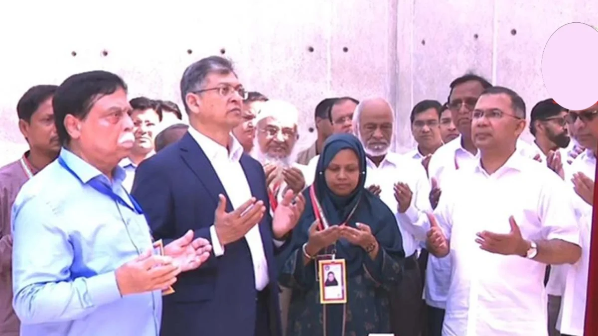 জুলাই স্মৃতিস্তম্ভ উদ্বোধন করলেন প্রধানমন্ত্রী