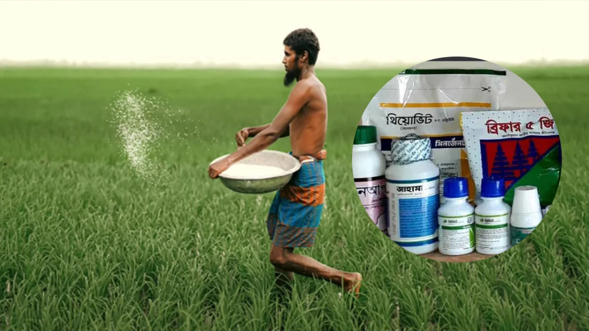 কীটনাশকের মূল্য নিয়ন্ত্রণে নজর নেই কারো, দাম বেড়েছে ২০ শতাংশ