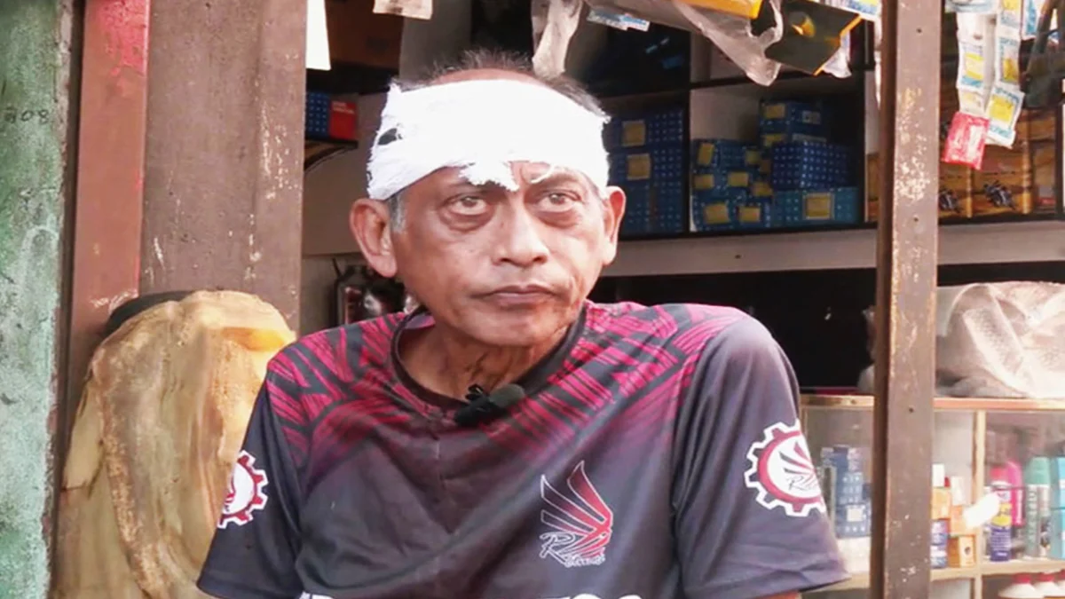নিজ বাড়ির সামনে হামলার শিকার অভিনেতা সমু চৌধুরী