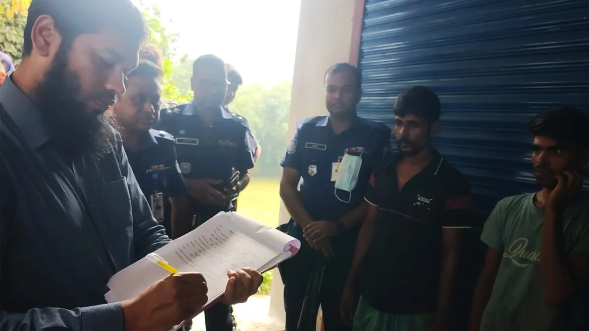 নলডাঙ্গায় মাদকবিরোধী অভিযান, দুইজনের কারাদণ্ড