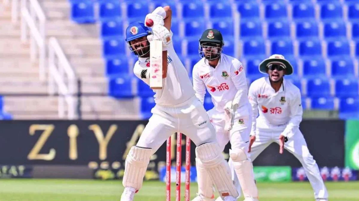 দ্বিতীয় দিন শেষে সুবিধাজনক অবস্থানে আফগানিস্তান
